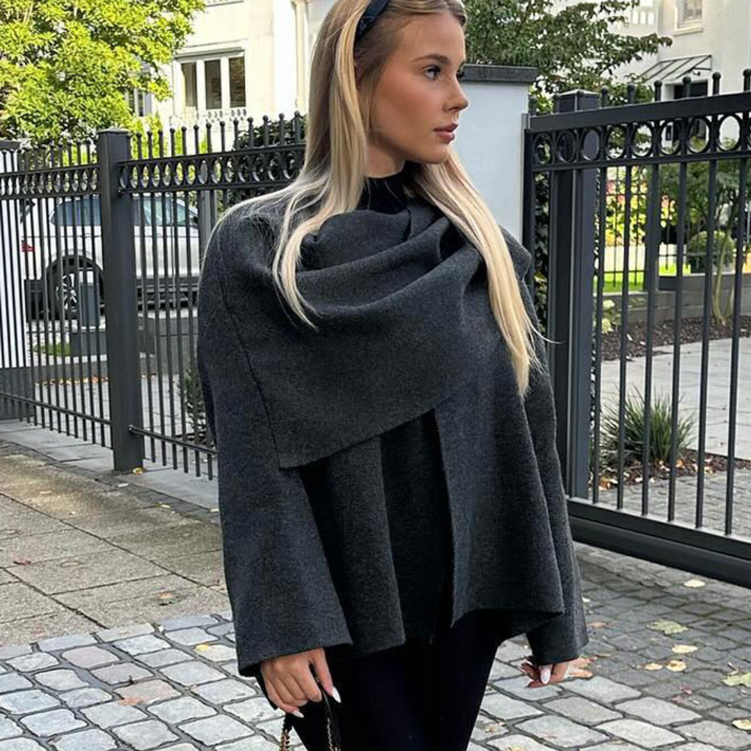 Women's Flairy Cape Coat