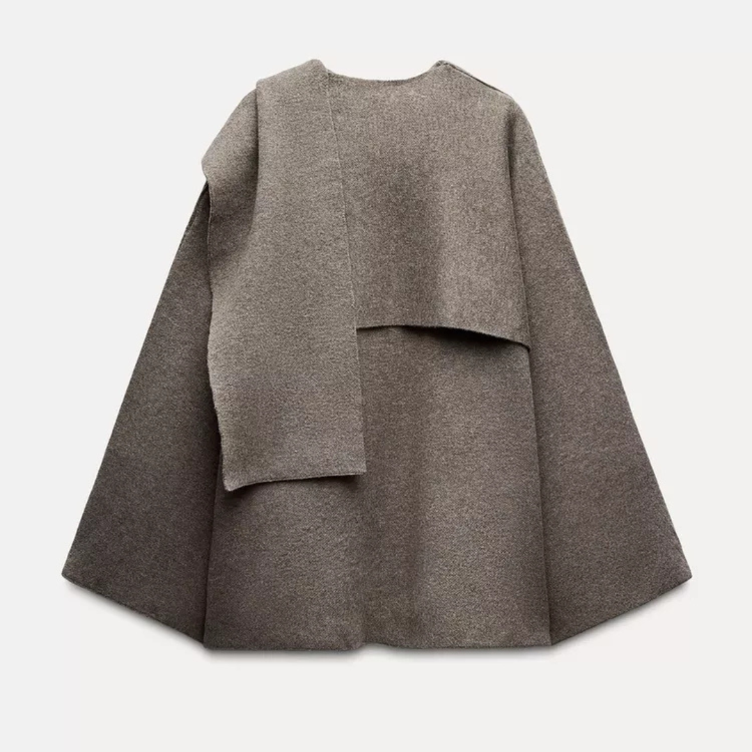 Women's Flairy Cape Coat