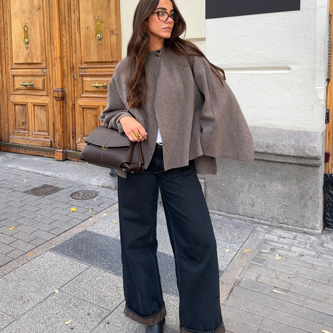 Women's Flairy Cape Coat