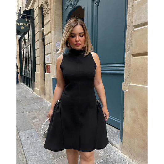 Women's Elegant Sleeveless Mini Dress