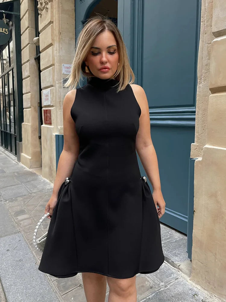 Women's Elegant Sleeveless Mini Dress